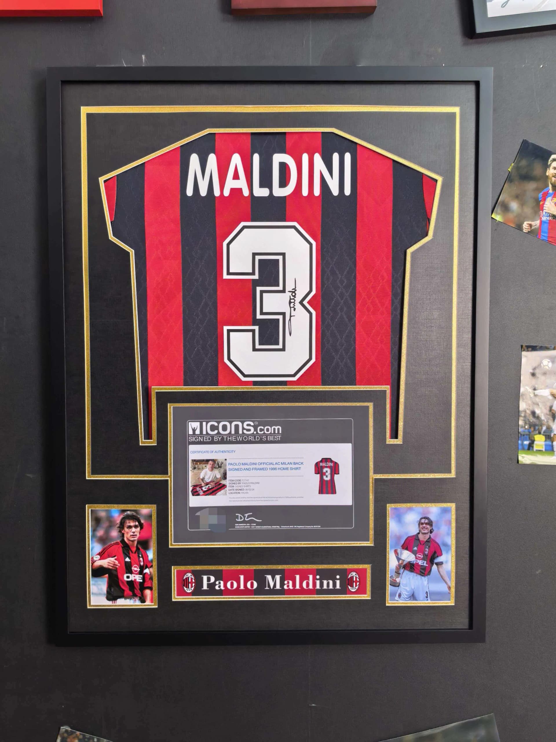Framed Autographed Jerseys